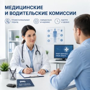 Медицинские и водительские комиссии